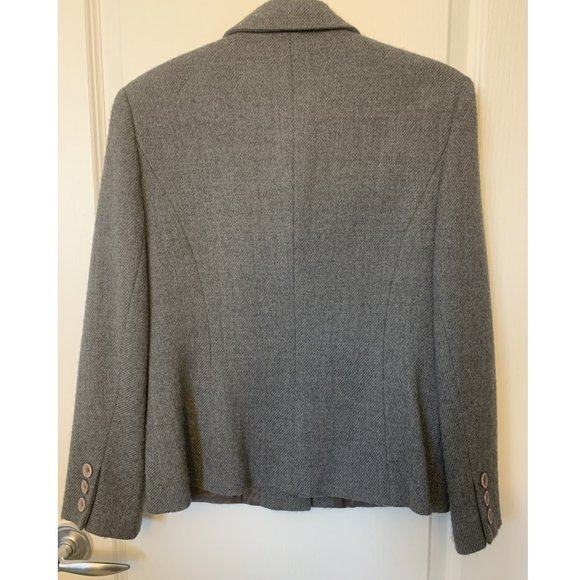 Vintage Blazer Suit Jacket in Grey (Part of Matching Set) - Picture 2 of 3